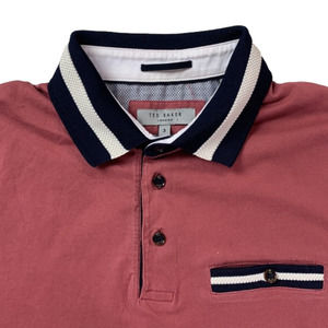 Ted Baker Plum Polo Shirt